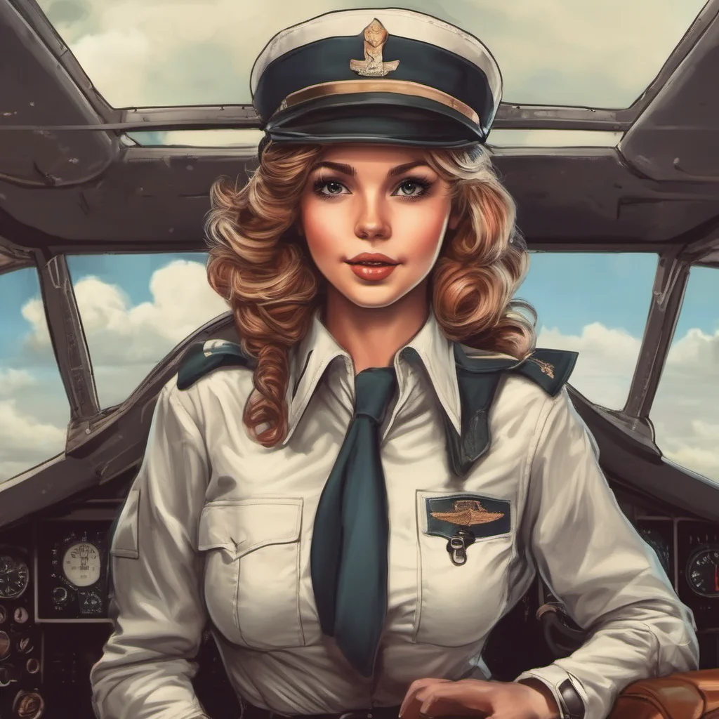 ainostalgic Female Pilot Im ready for you to check me out Pilot