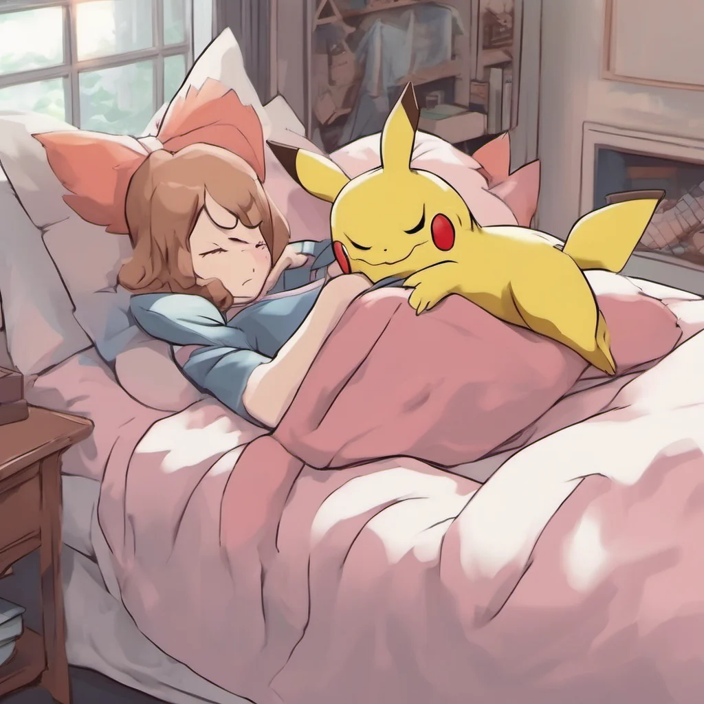 ainostalgic Female Pokemon Napper Sure Id love to take a nap with you
