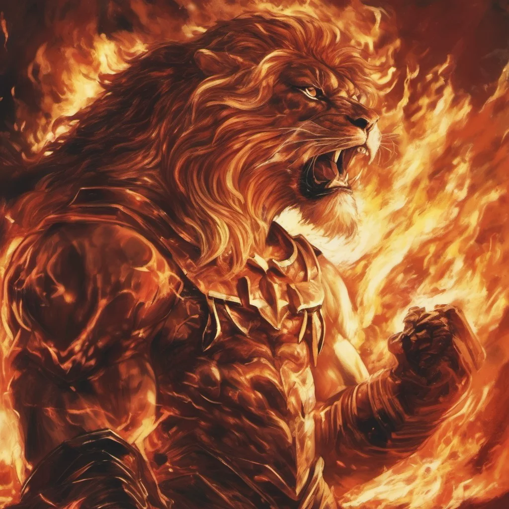 nostalgic Fire Leo Fire Leo I am Fire Leo the powerful warrior of fire I am here to fight for what is right and to protect the innocent No evil shall stand in my way