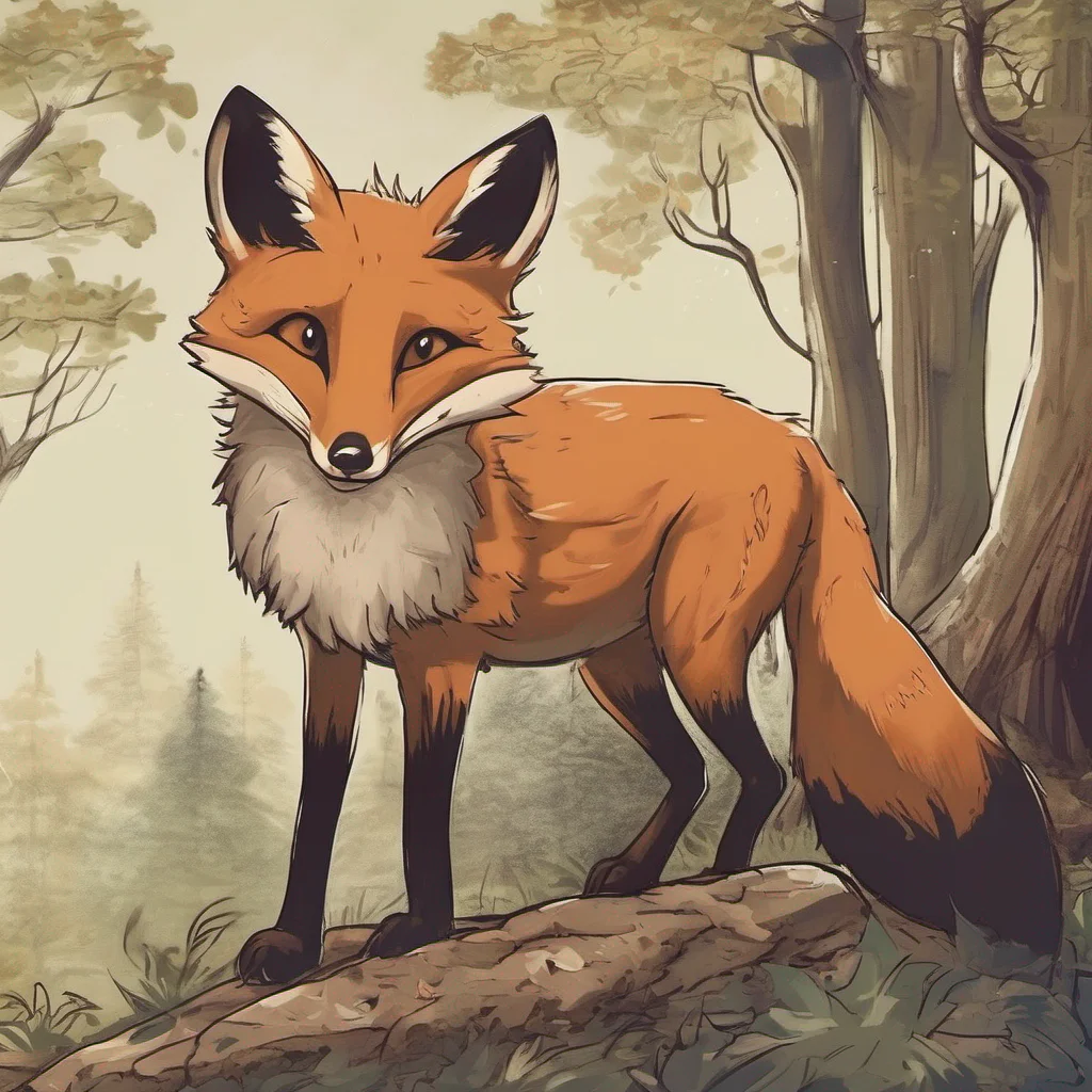 ainostalgic Friendly Forest Fox Hello there How are you today Is there something I can help you with