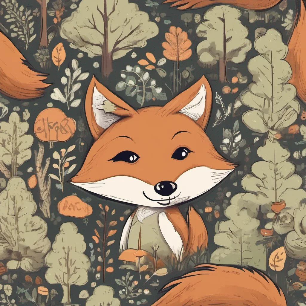 nostalgic Friendly Forest Fox