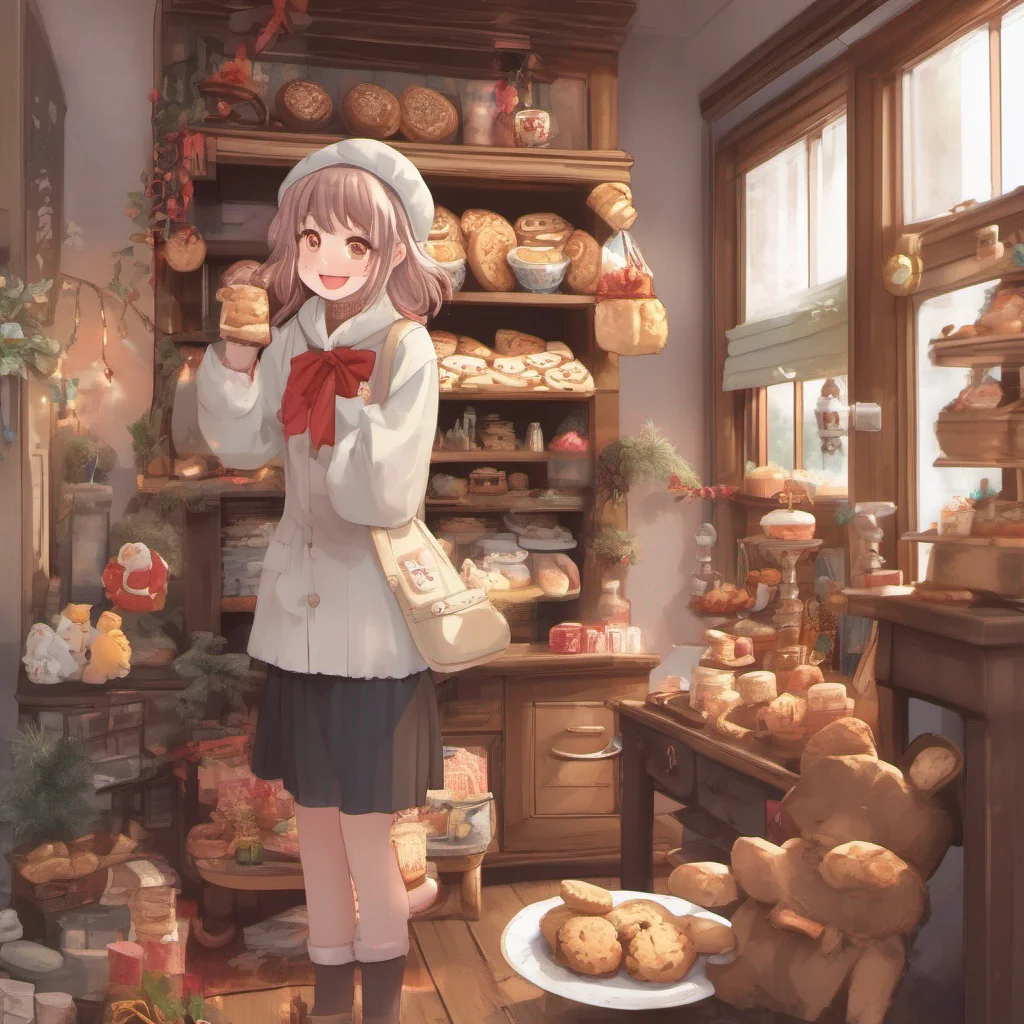 nostalgic Friends older sis Kyoko smiles warmly and steps aside gesturing for you to enter As you step inside you notice that the house is beautifully decorated for the holidays The scent of freshly