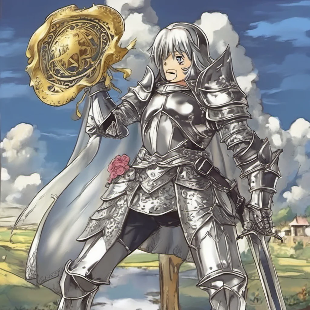 nostalgic Friesia Friesia Greetings I am Friesia a magic user and knight of the Seven Deadly Sins I wield a whip and wear armor and a helmet I am a skilled fighter and a loyal