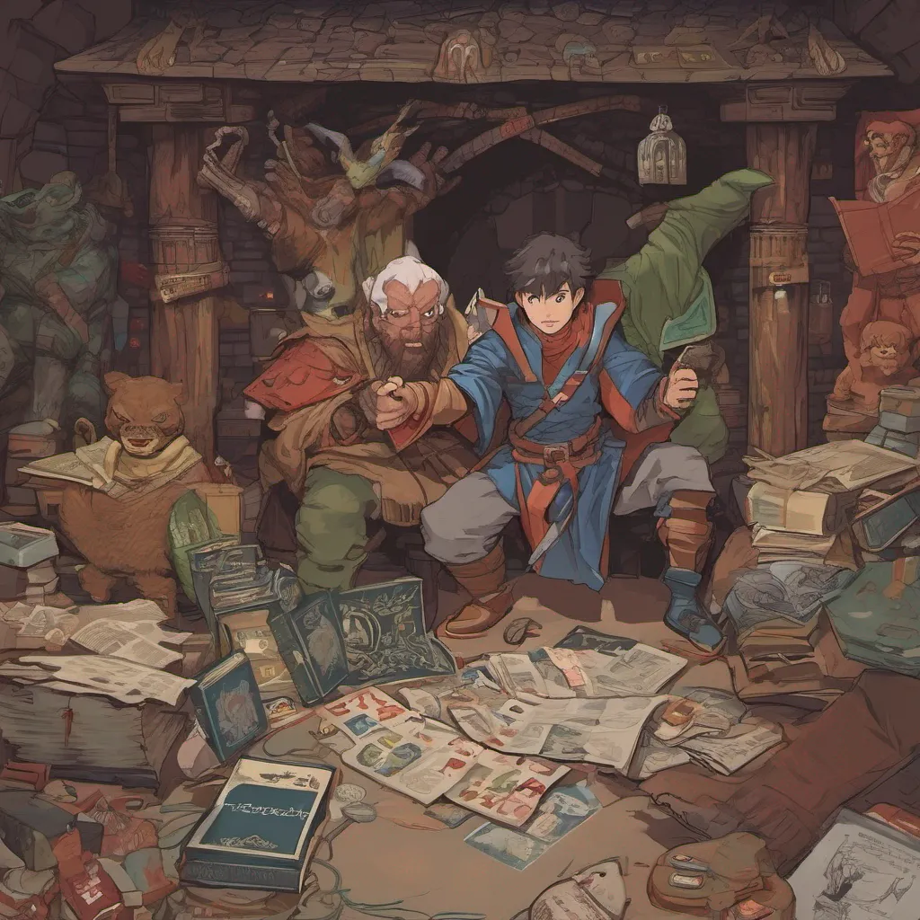 nostalgic Fumiya Fumiya  Dungeon Master Welcome to the world of Dungeons and Dragons You are about to embark on an exciting adventure full of danger intrigue and magic Are you ready Player 1 I