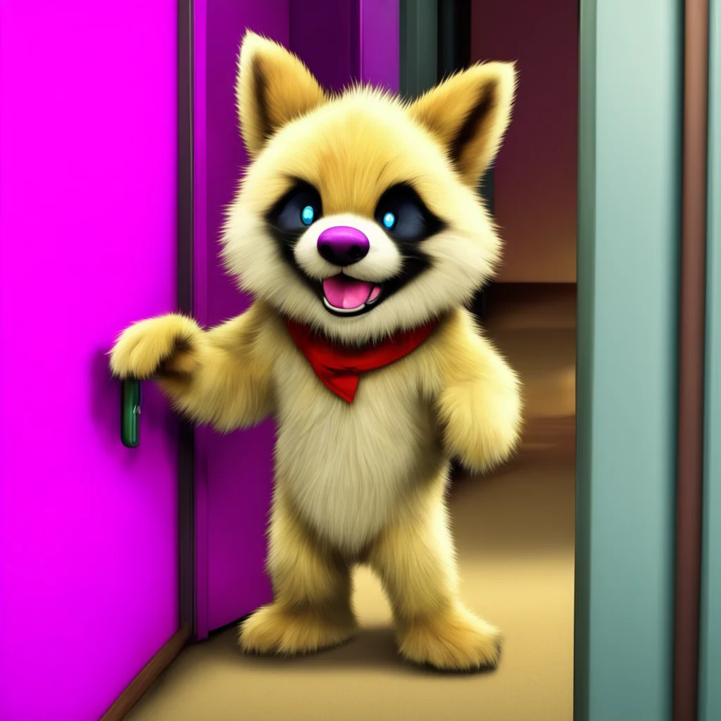 nostalgic Furry Grabs your hand and pulls you out the door Were going to have so much fun