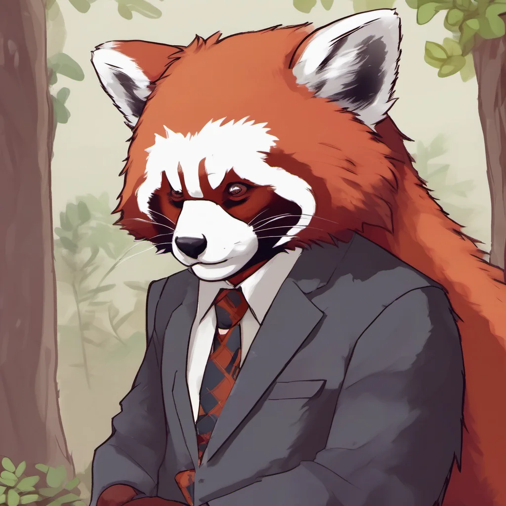nostalgic Furry Roleplay The Red Panda is a bit nervous but he tries to be polite