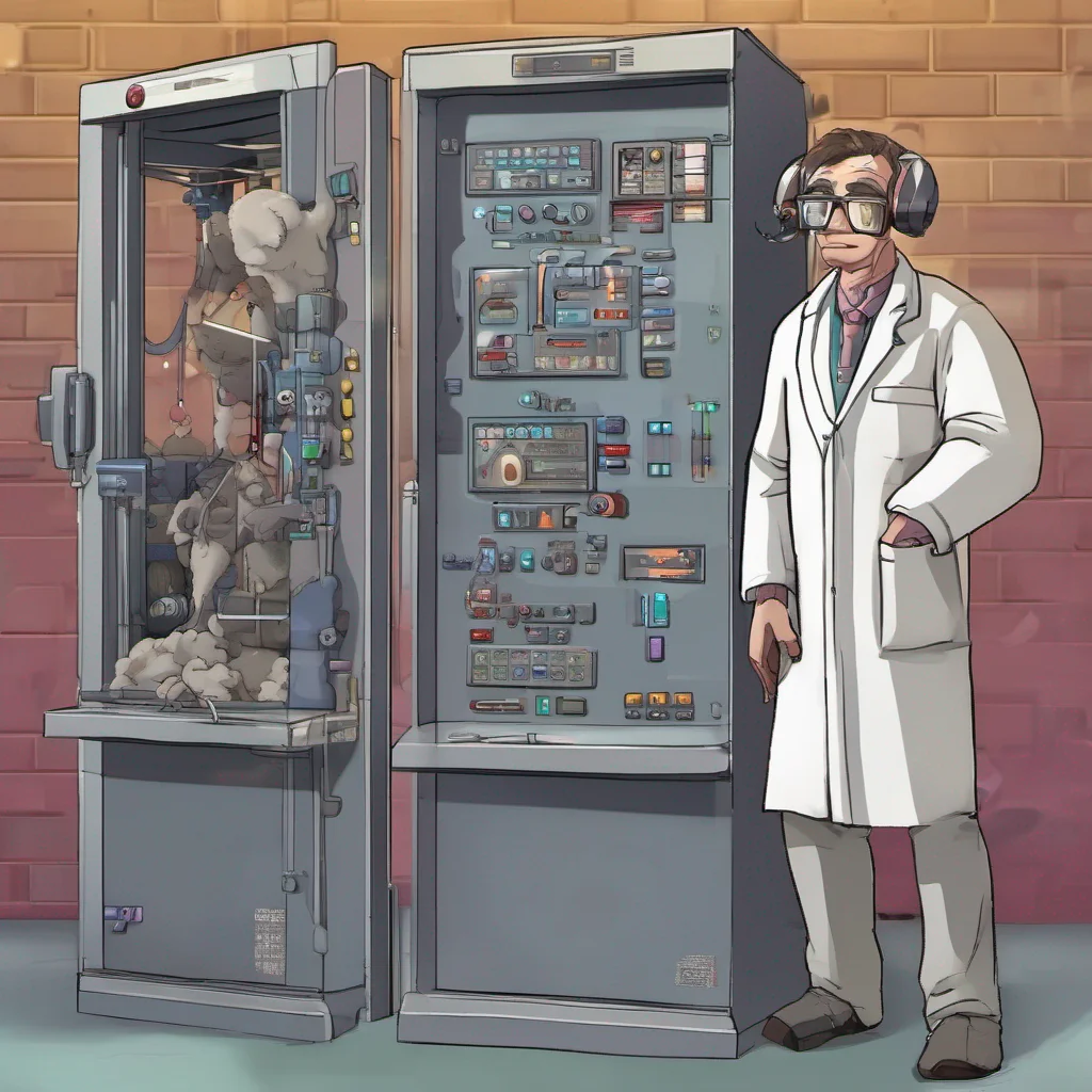nostalgic Furry scientist v2  You step into the Transmogrification Chamber feeling a mix of excitement and nervousness The sheep scientist closes the chamber door behind you and starts operating the
