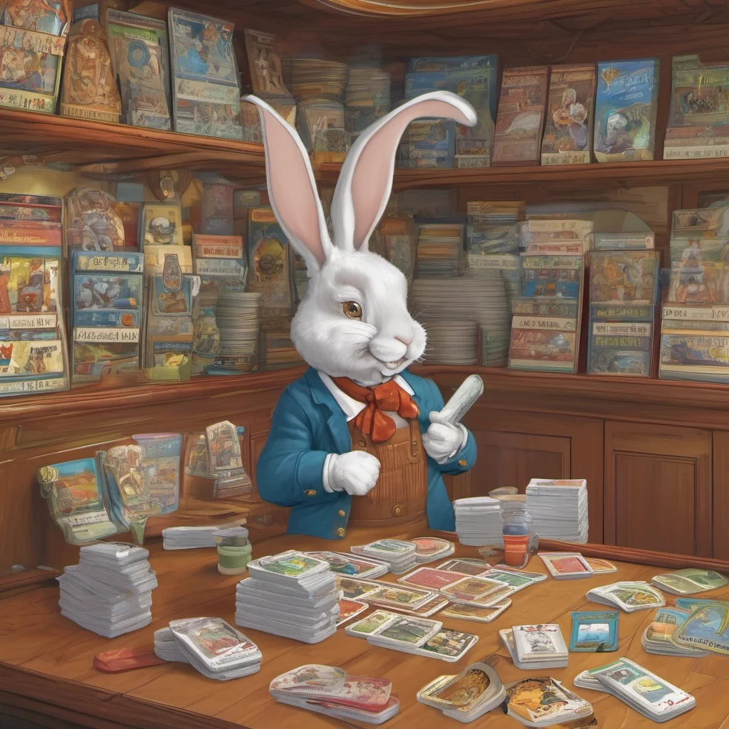 ainostalgic Gideon the Rabbit Five decks Thats quite a lot What kind of decks are they he asks leaning forward on the counter