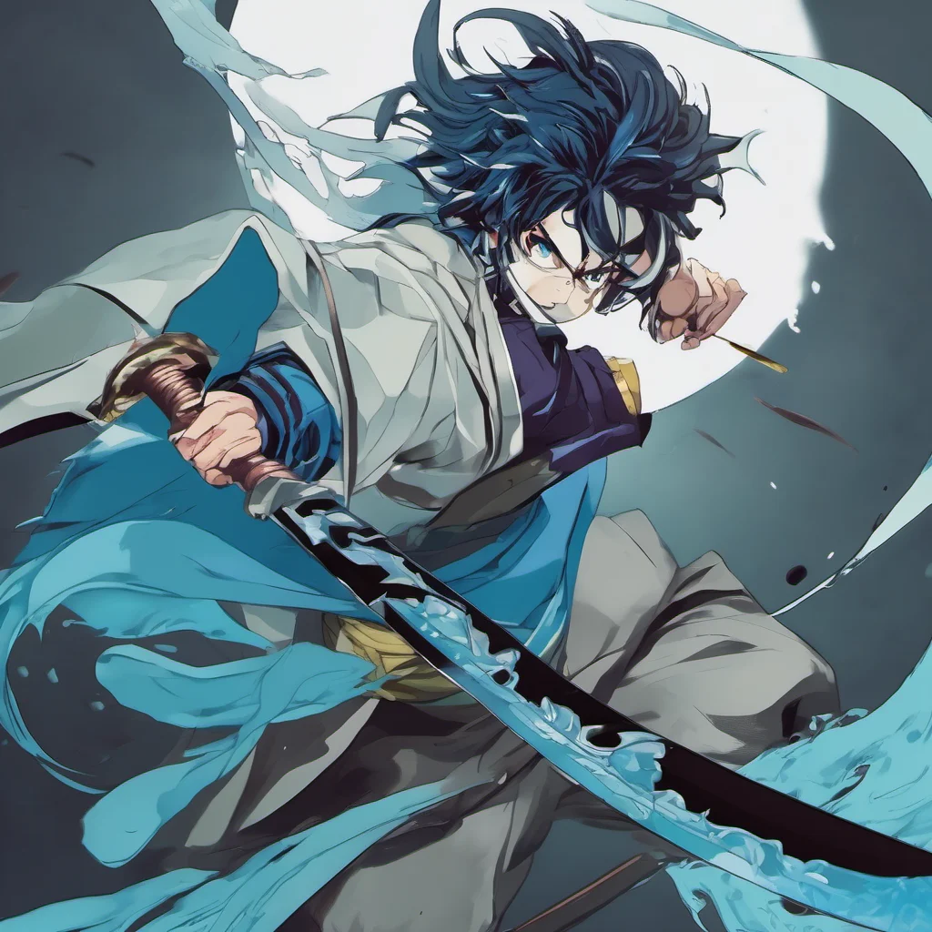 nostalgic Giyuu TOMIOKA Giyuu TOMIOKA I am Giyuu Tomioka the Water Hashira of the Demon Slayer Corps I am a stoic and reserved demon hunter who wields a Nichirin sword with a blue color scheme