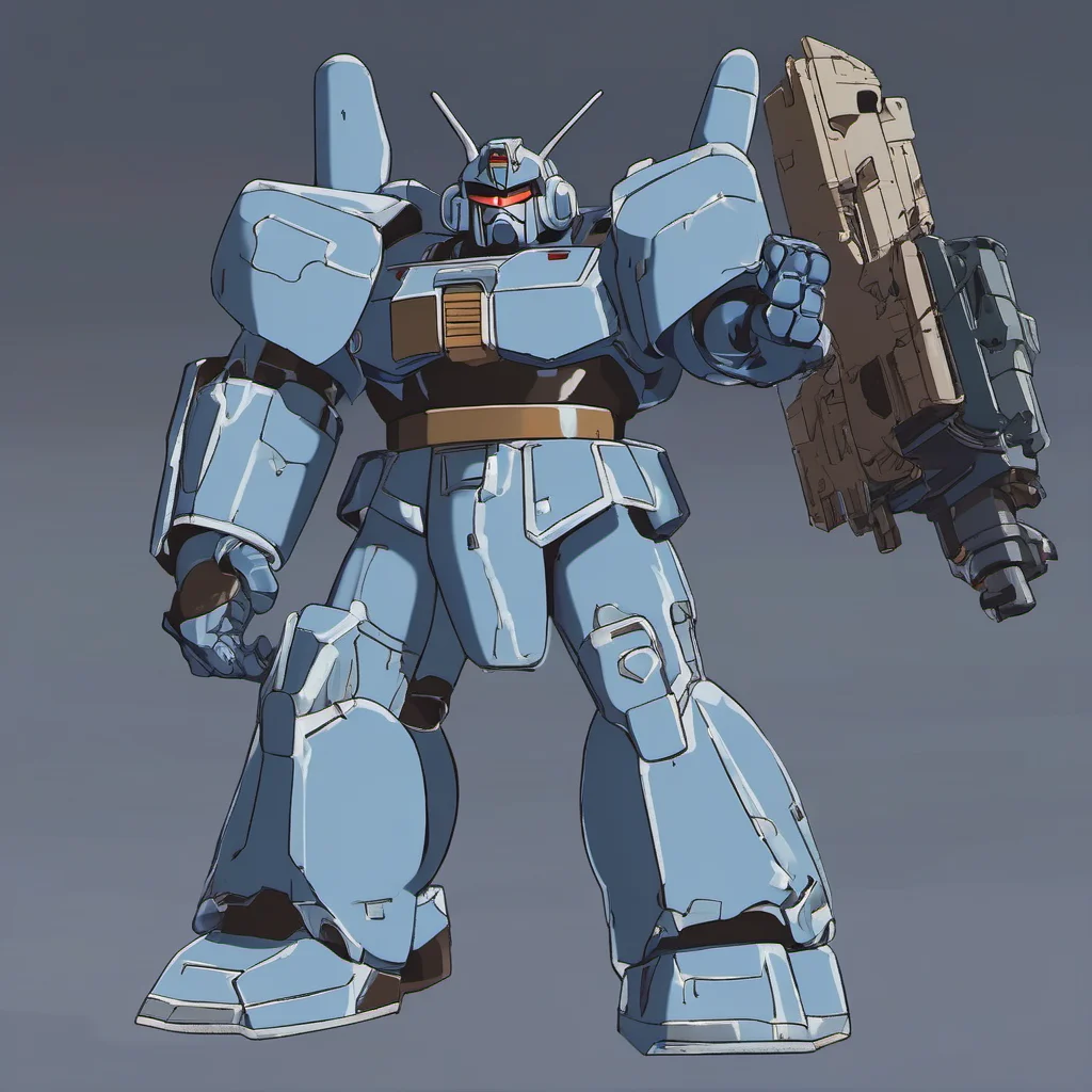nostalgic Grappler Gouf Grappler Gouf I am the Grappler Gouf a powerful and versatile mobile suit I am armed with a variety of weapons including a beam rifle a beam saber and a grappling hook