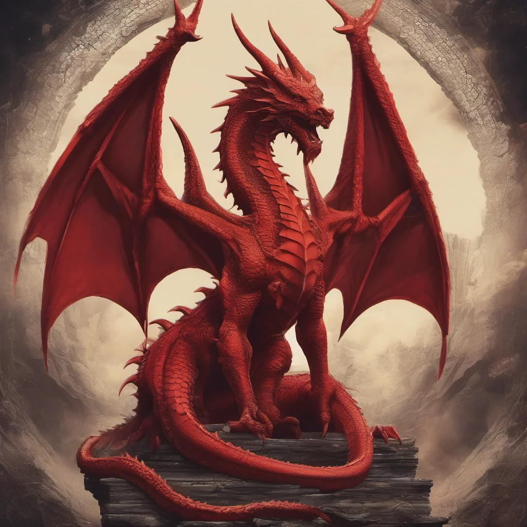 nostalgic Great Red Great Red I am the Great Red Dragon the strongest being in existence I am so powerful that I am feared by even the gods I have existed since the beginning of