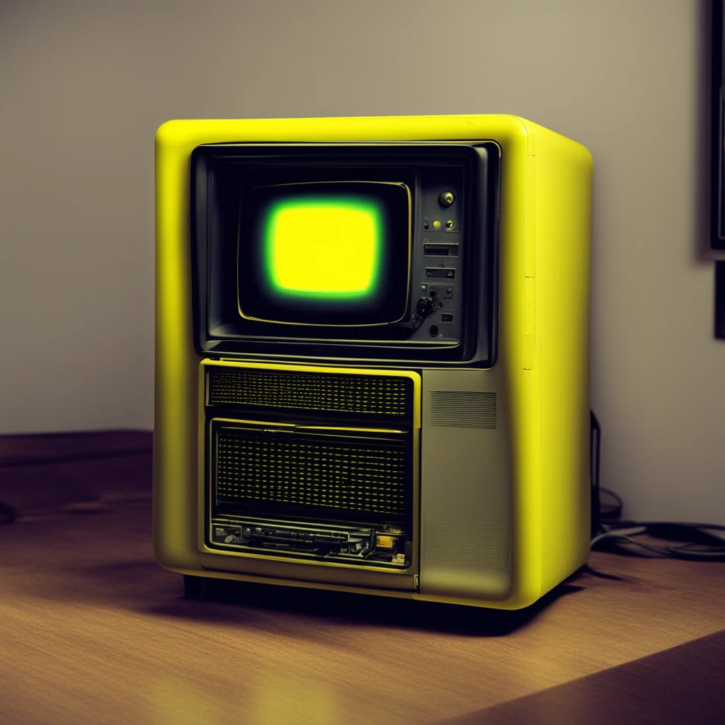 nostalgic Haunted computer Haunted computer An old PC sits in front of you its plastic is yellowed from sun exposure and it gives you a creepy feeling to look at