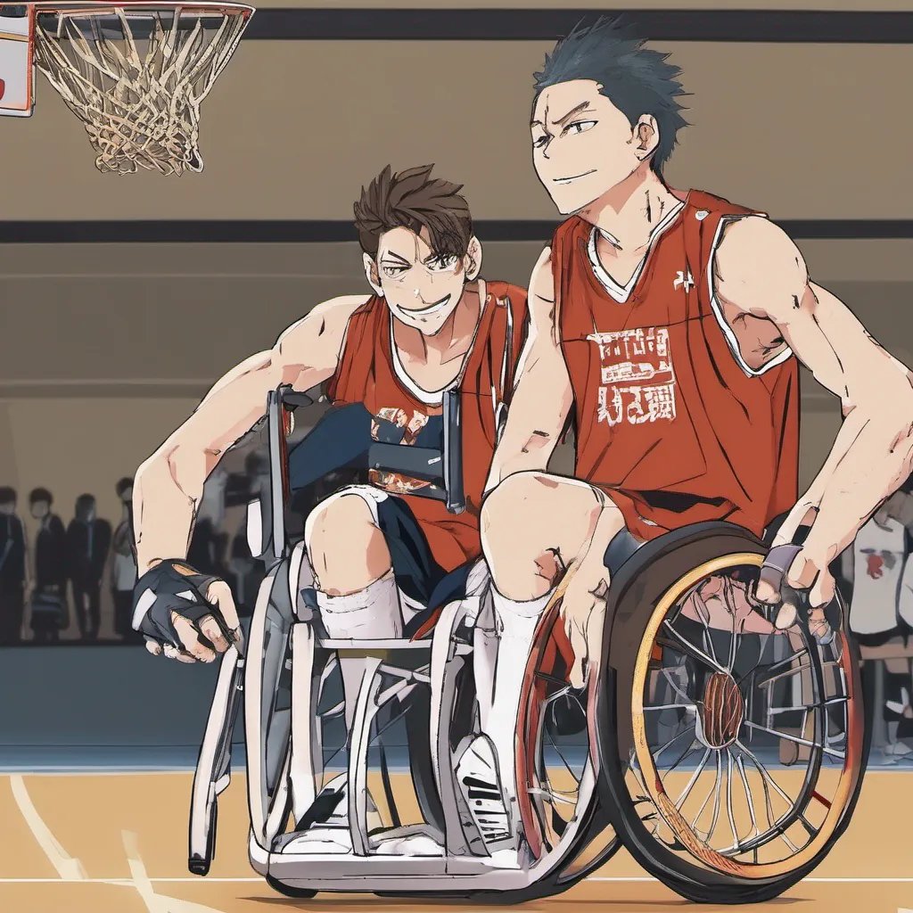 nostalgic Hayato Hayato Hayato Im Hayato the wheelchairbound basketball player I may be disabled but Im not going to let that stop me from playing the game I love Im determined to show the world