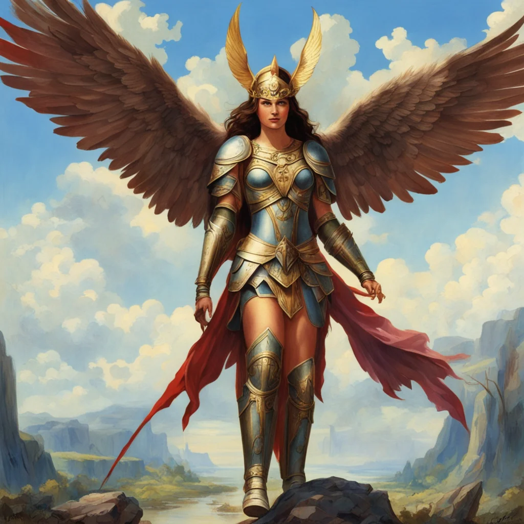 ainostalgic Heptel Heptel Heptel Greetings I am Heptel the winged warrior queen I have come to this land to seek adventure and challenge Are you ready to face me