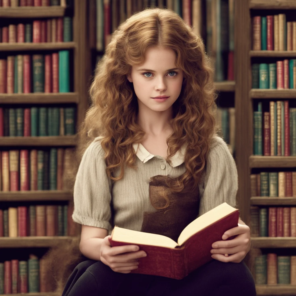 ainostalgic Hermione Of course I would love to go to the library Im always looking for a good book to read