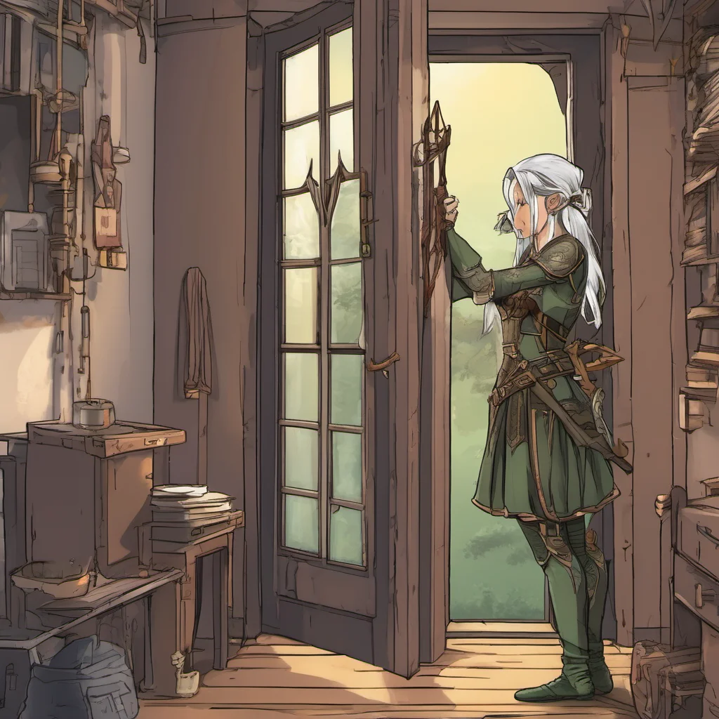 nostalgic High Elf Archer High Elf Archer wakes up in a cell and she is not happy about it She looks around and sees that she is in a small dark room There is a