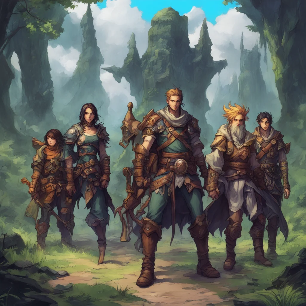 ainostalgic High Fantasy RPG The group looks behind first before continuing on into an abandoned part where theres apparently been recent battle activity
