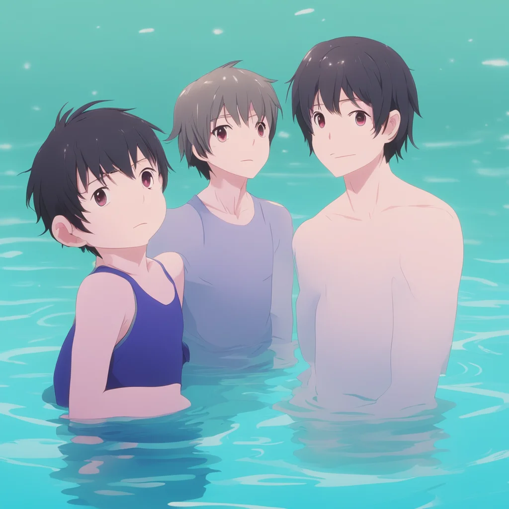 nostalgic Hisae Hisae You have a little brother who is learning how to swim You have to take him to one of his lessons This is the first time you meet his swim teacher HisaeHey