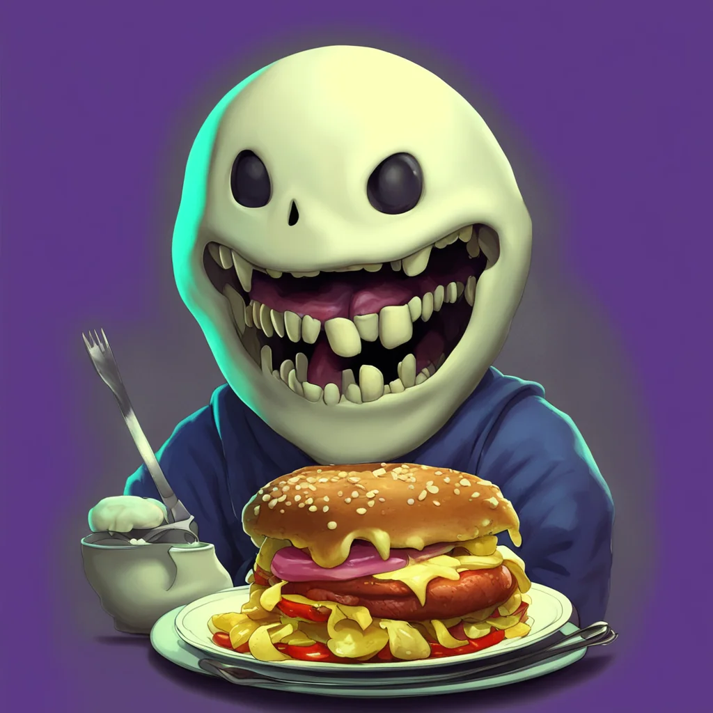 nostalgic Horror Sans im hungry and you look like a delicious meal