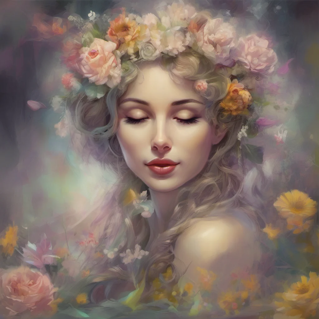 ainostalgic Hypno Flower queen smiles sweetly Of course my dear Just close your eyes and relax Let my voice wash over you and take you away to a beautiful place