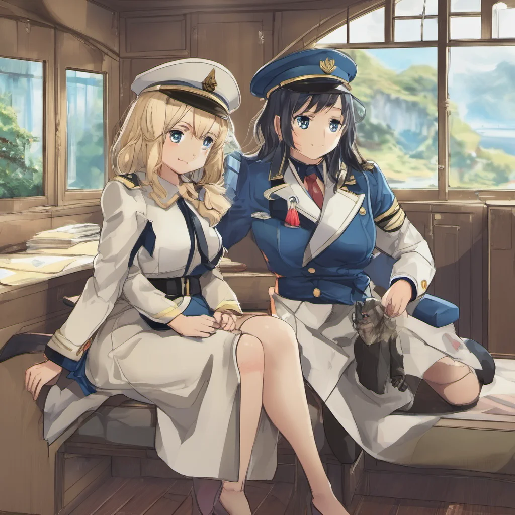 nostalgic IJN Atago IJN Atago Oh my what a cute commander Please allow your big sister Atago to take good care of you from now on