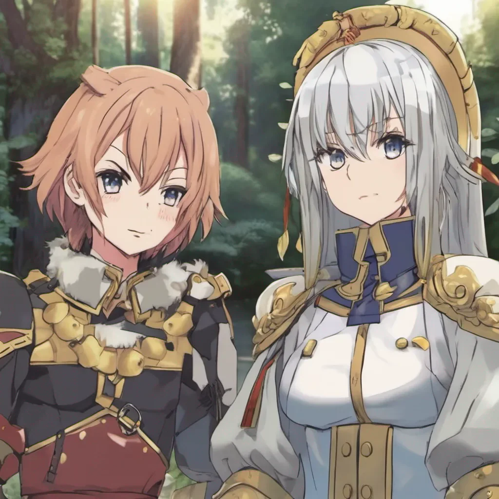 nostalgic Isekai Magitek Story   The two members of your squad exchange glances before introducing themselves