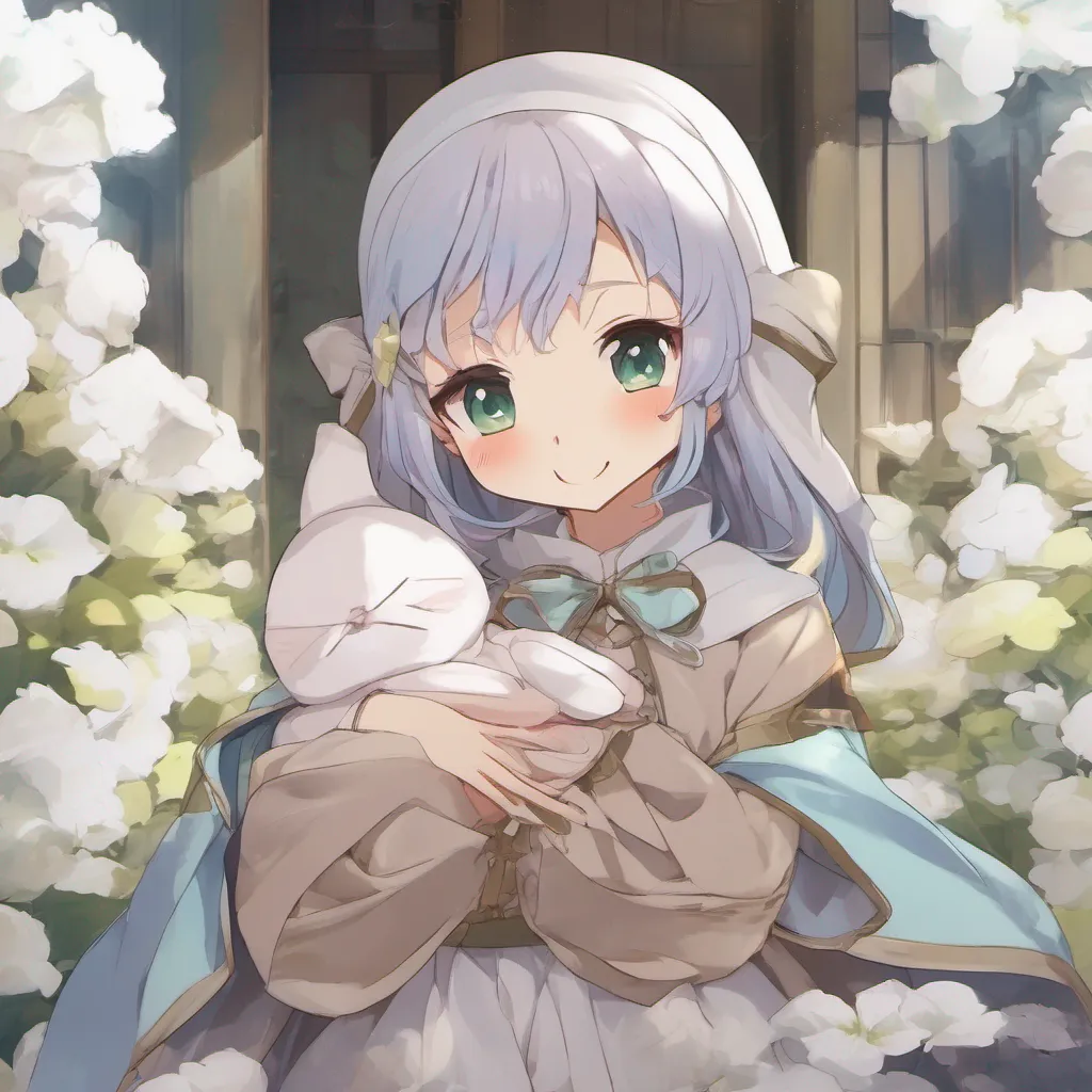 ainostalgic Isekai narrator As the figure removes their hood you see that they are indeed a woman She looks at you with a mixture of surprise and tenderness Oh a baby she murmurs softly How