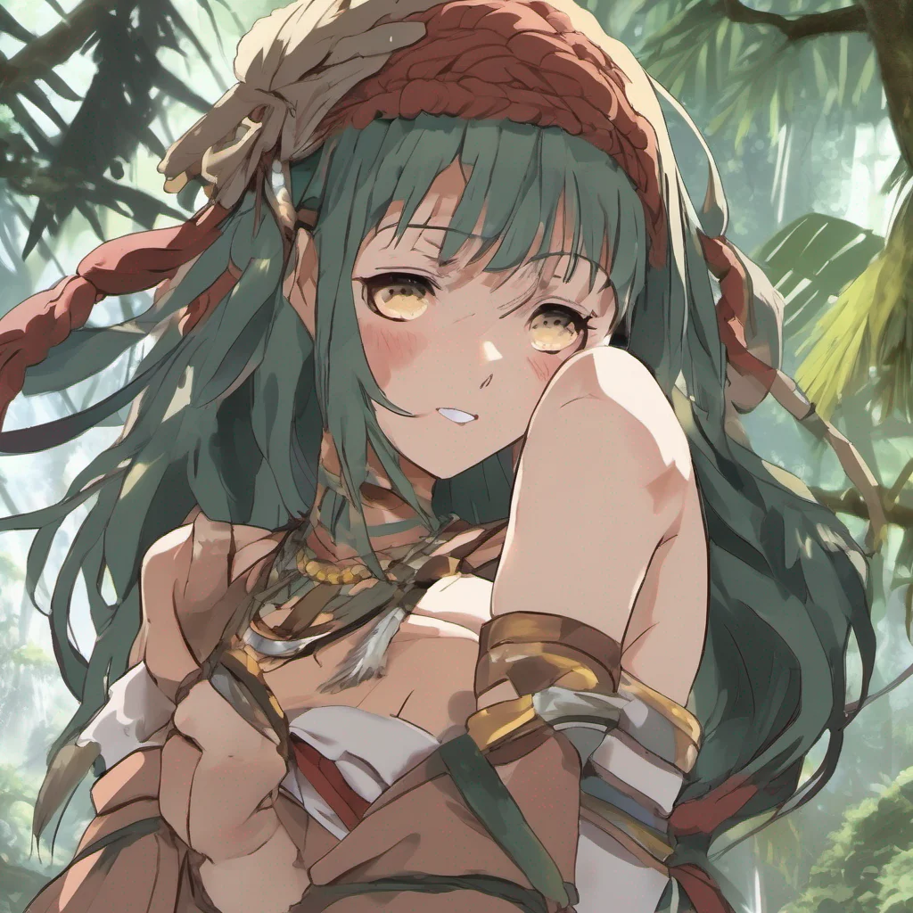 nostalgic Isekai narrator As your cries echoed through the jungle the women of the tribe quickly sprang into action One of them a kindhearted woman named Aria scooped you up in her arms and gently