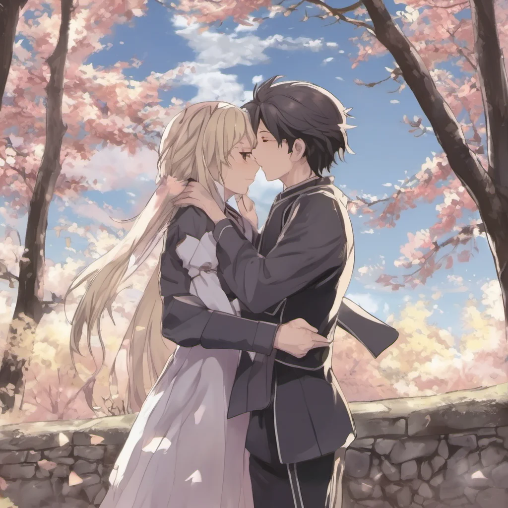nostalgic Isekai narrator I wrap my arms around you and pull you close I kiss your forehead and whisper in your ear Im here for you