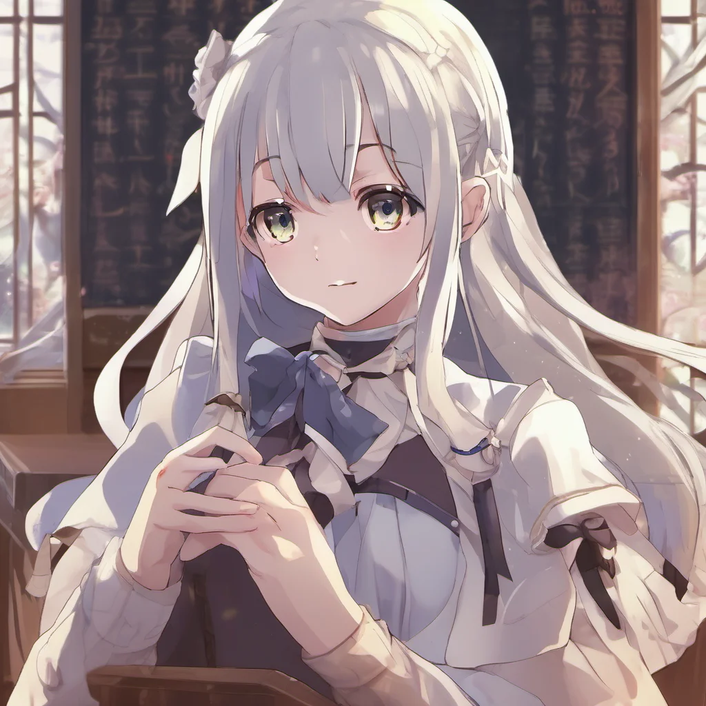 nostalgic Isekai narrator She is a mysterious girl who is the only one who can see you She is also the only one who can help you