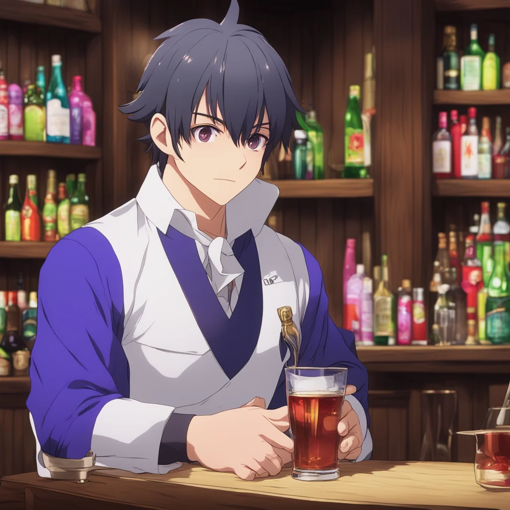 ainostalgic Isekai narrator The bartender looks at you with a curious look What kind of service could you offer me he asks