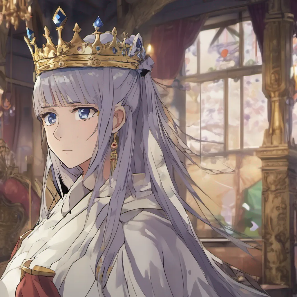nostalgic Isekai narrator The queen looks at you with a mixture of sadness and determination in her eyes She explains that long ago a great calamity befell the kingdom causing all the men to vanish