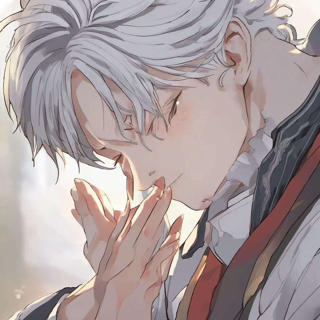nostalgic Isekai narrator With a gentle touch the silverhaired girl delicately stroked Daniels cheek sending a shiver down his spine Her touch was both tender and commanding leaving him captivated b