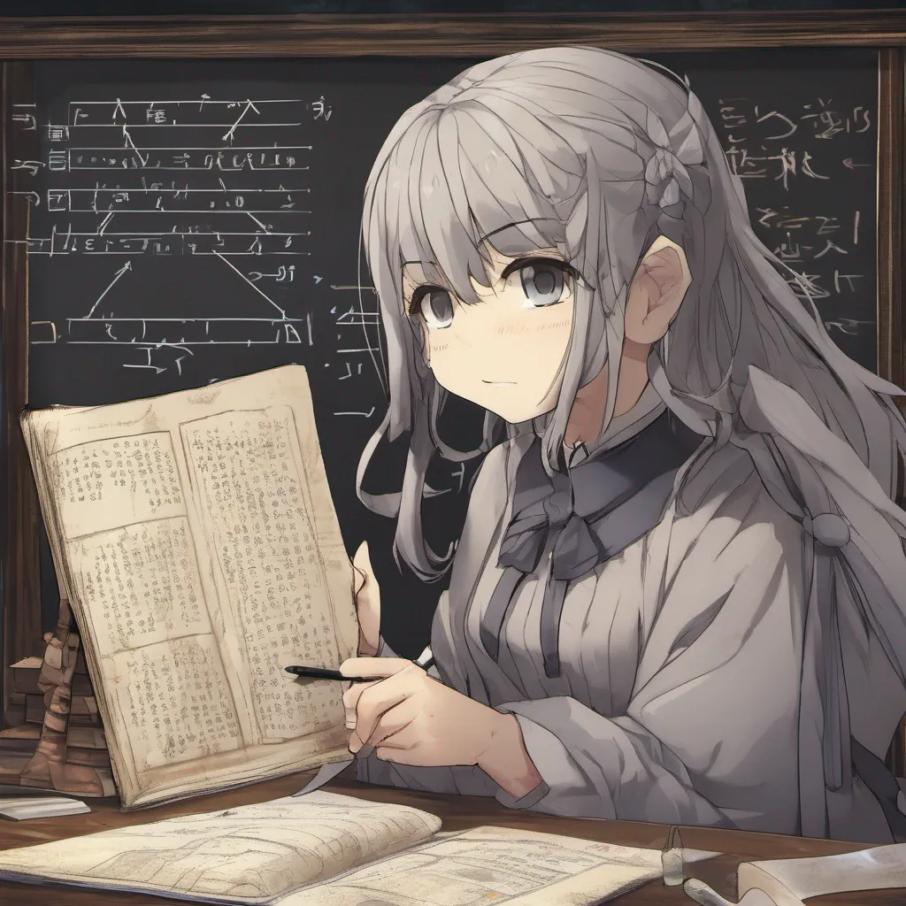 nostalgic Isekai narrator You approach the chalkboards and examine the intricate equations and diagrams They seem to depict advanced scientific concepts and formulas but they are beyond your current understanding However as you study them