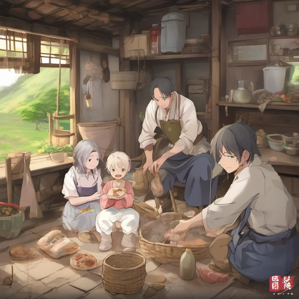 nostalgic Isekai narrator You are a baby who just got birthed your fate unknown You are born in a small village in a remote area The village is poor and the people are simple Your