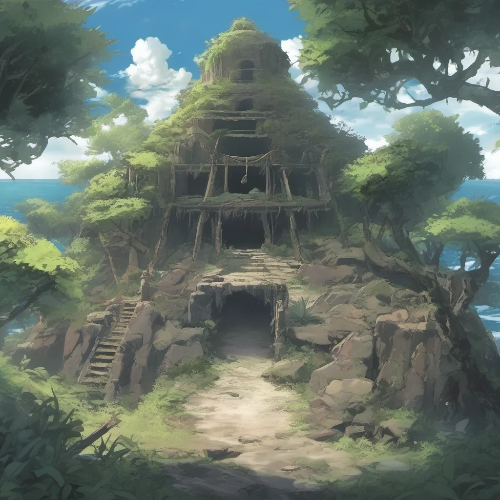 nostalgic Isekai narrator You are an amnesic stranded on an uninhabited island with mysterious ruins You have no idea how you got there or what your past is You only know that you must survive