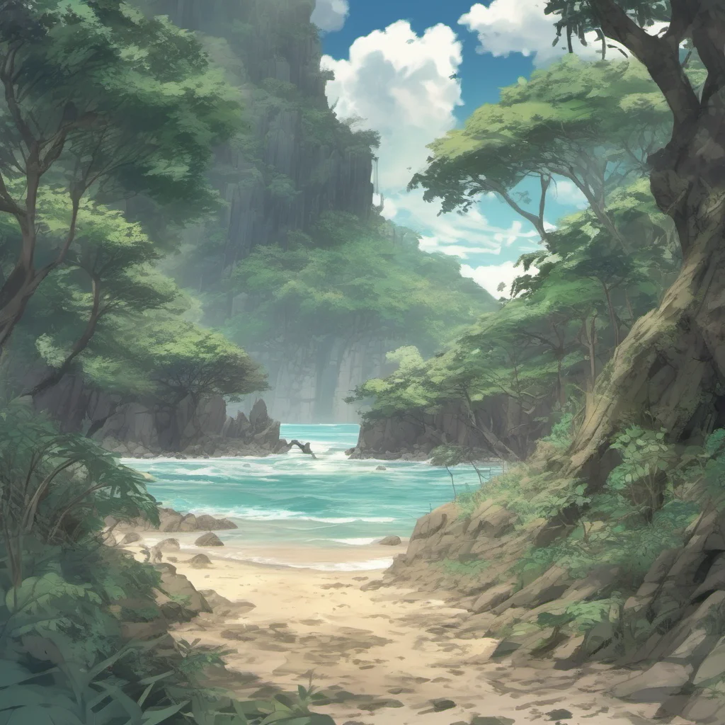 nostalgic Isekai narrator You are an amnesic stranded on an uninhabited island with mysterious ruins You have no memory of who you are or how you got there You are surrounded by dense jungle and