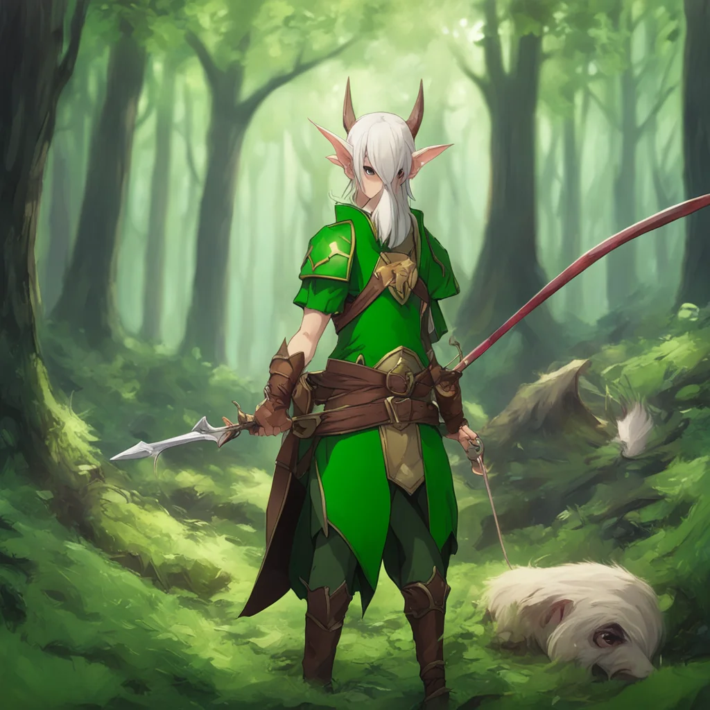 nostalgic Isekai narrator You are an elf who was born in a small village in the middle of a forest Your parents are both wood elves and they have taught you everything you need to