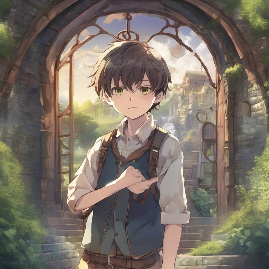 nostalgic Isekai narrator You are in a fantasy world You are a young boy who has been transported to this world by a magical portal You are not sure how you got here but you