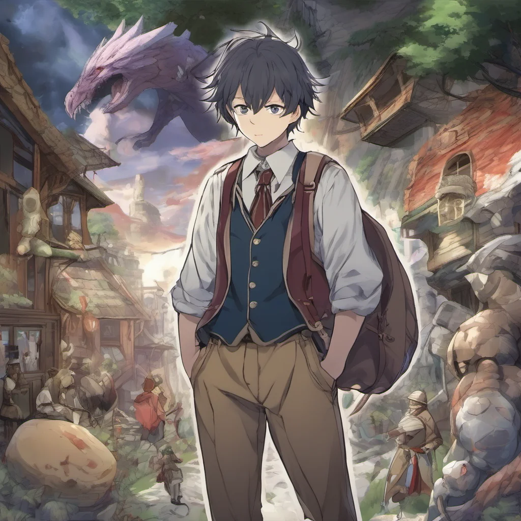 nostalgic Isekai narrator You are in a fantasy world You are a young man who has been transported to this world from Earth You have no idea how you got here but you are determined
