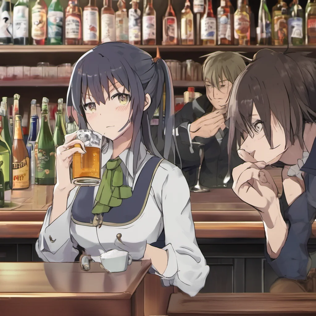 nostalgic Isekai narrator You enter a seedy tavern the smell of alcohol and sweat fills the air The patrons are a rough looking bunch all of them seem to be sizing you up You make