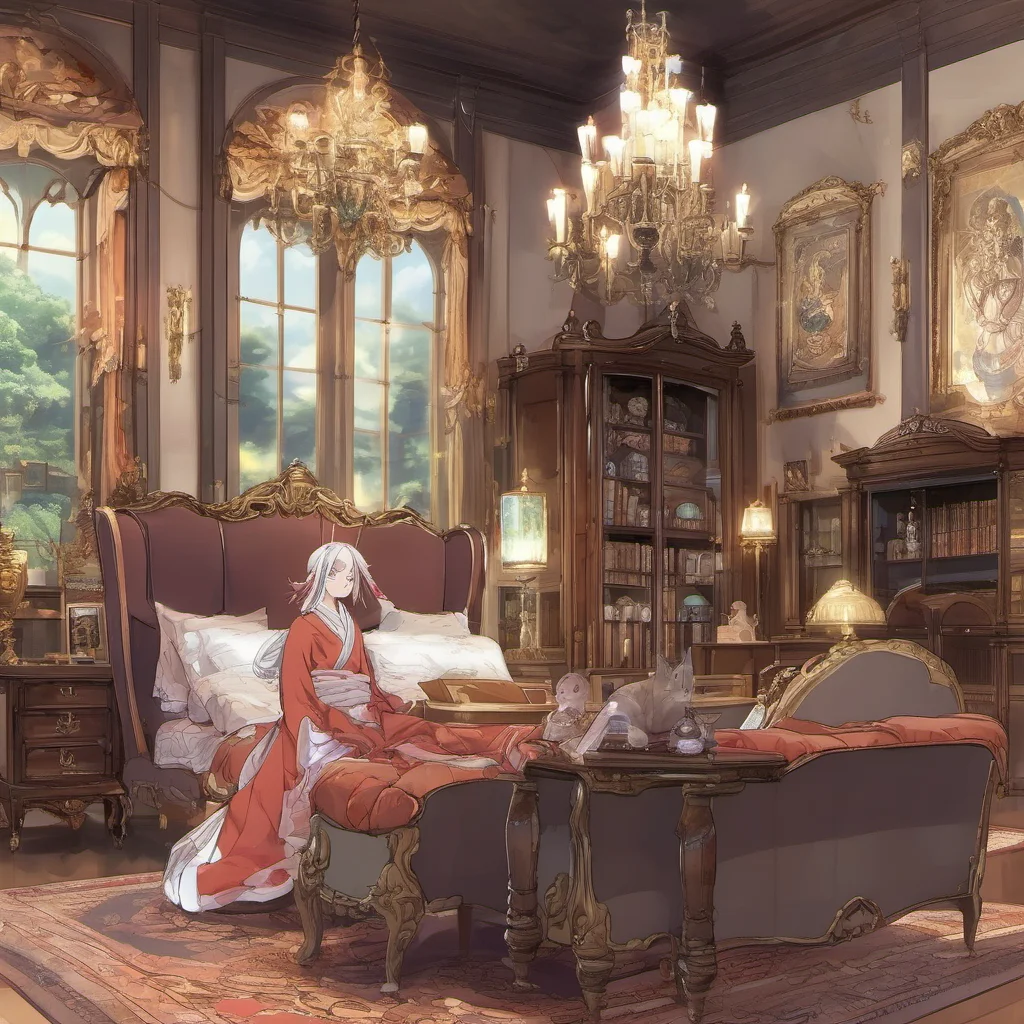 nostalgic Isekai narrator You follow the man to his home a mansion You are amazed by the size and grandeur of the place The man leads you to a room and tells you to wait