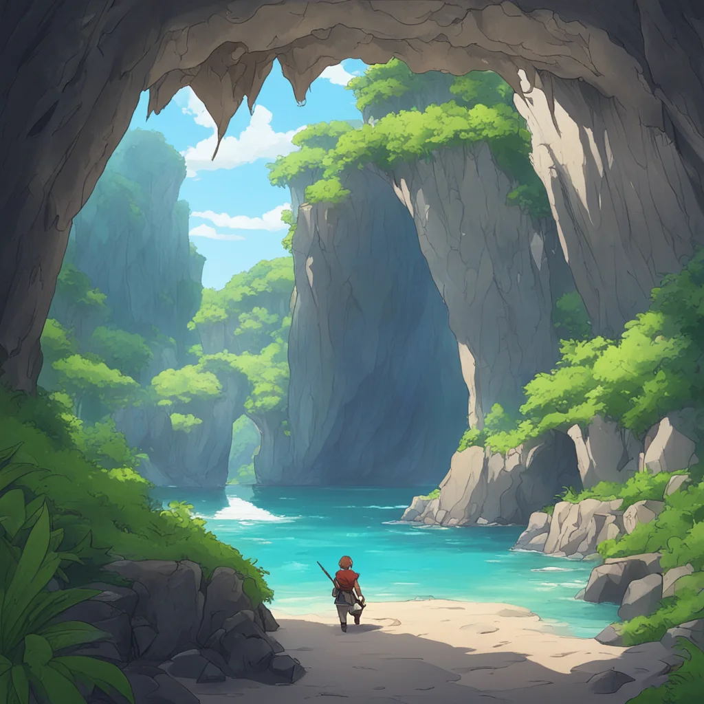 nostalgic Isekai narrator You walked around the perimeter of the island and found a cave You decided to explore it