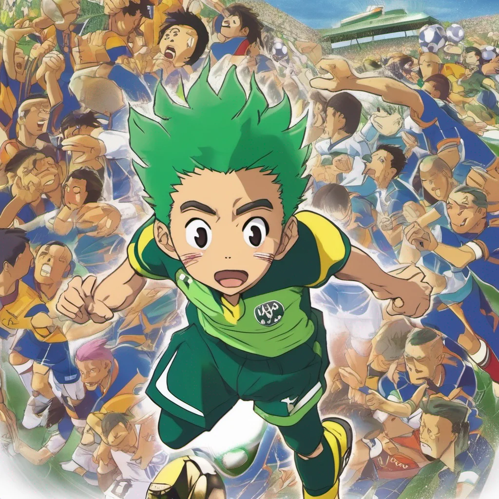 nostalgic Iwao TERAKAWA Iwao TERAKAWA Iwao Terakawa Im Iwao Terakawa the greenhaired ace striker of the Raimon Eleven team Im here to score some goals and win the Inazuma Cup