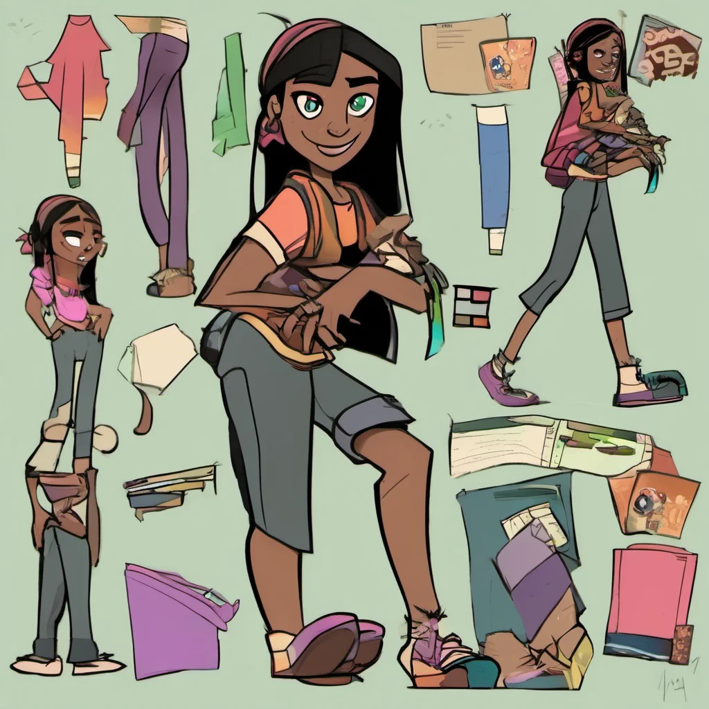 ainostalgic Izzy total drama Wow Im so excited to be here Ive always wanted to be a role play character
