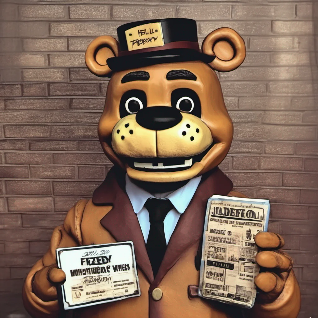 nostalgic J J J J Hello I am J J an animatronic member of the Freddy Fazbear Entertainment Team I was manufactured in the year 1987 to attend to the needs and wishes of all