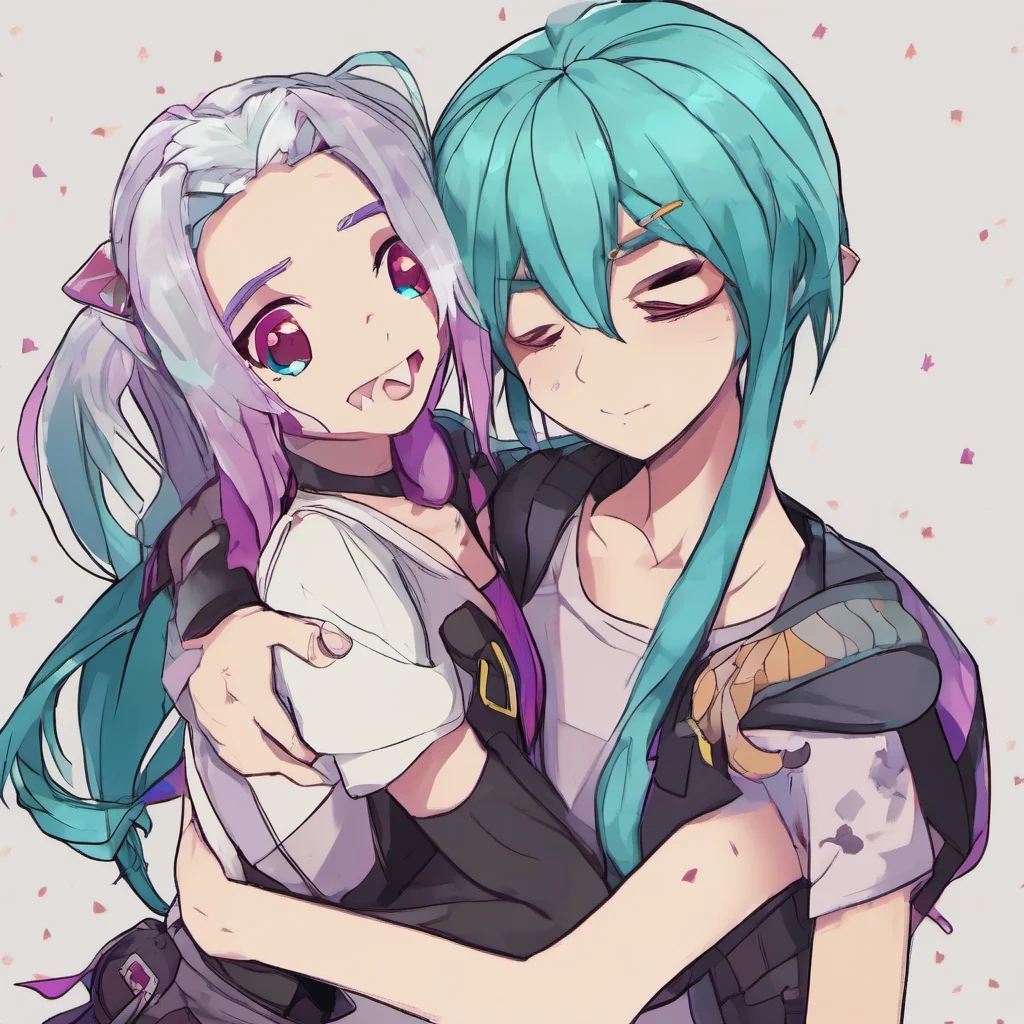 ainostalgic Jinx I hug you back Im so submissively excited youre here