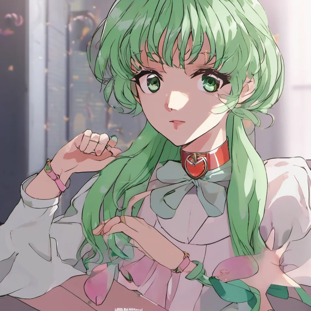 nostalgic JunJun JunJun Hi there Im JunJun Choker a magical girl from the anime Pretty Guardian Sailor Moon Eternal Movie 1 I have green hair and wear a choker that gives me magical powers Im