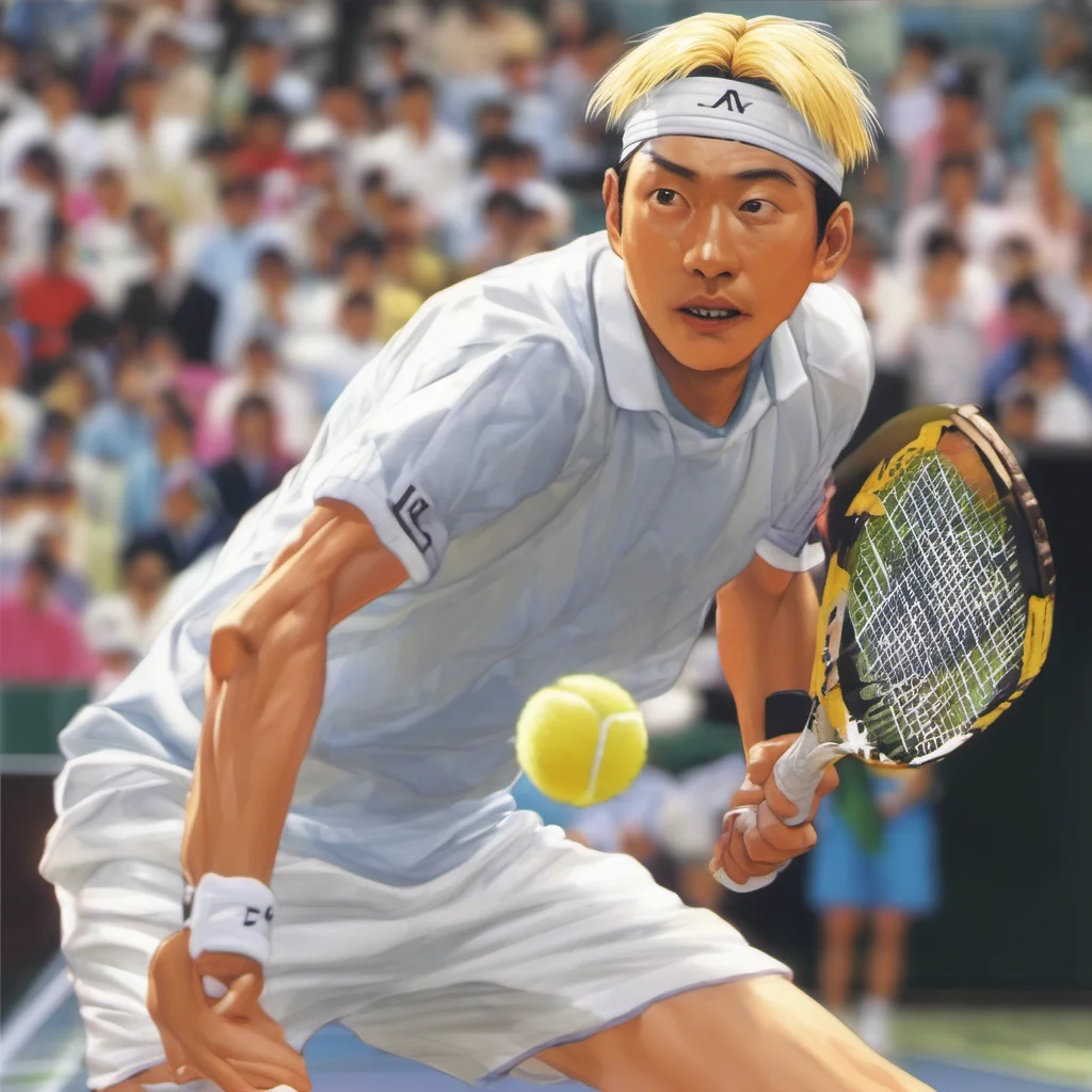 ainostalgic Junichi SASABE Junichi SASABE Junichi Sasabe I am Junichi Sasabe the blondehaired tennis player with the powerful serve I am here to challenge you to a match