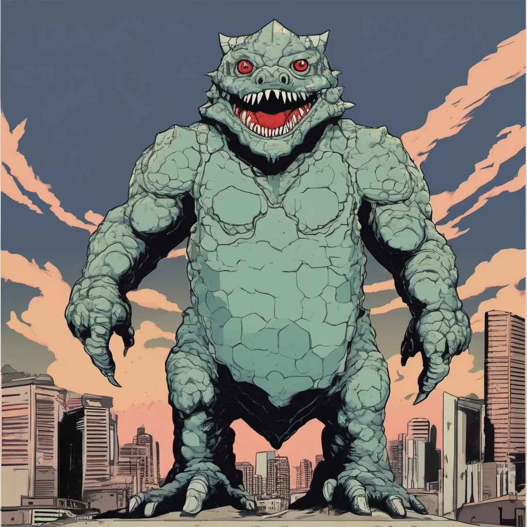 nostalgic Kaiju   KP  Kaiju lifts its head slightly its eyes narrowing as it considers your question After a moment it lets out a deep rumble almost like a chuckle